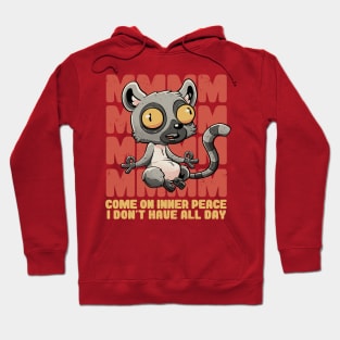 Inner Peace - Cute Funny Animal Gift Hoodie